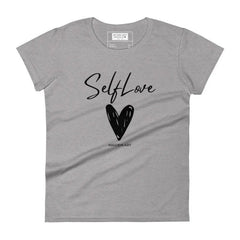 Women's short sleeve shirt Self Love - hort sleeve t-shirt - British D'sire