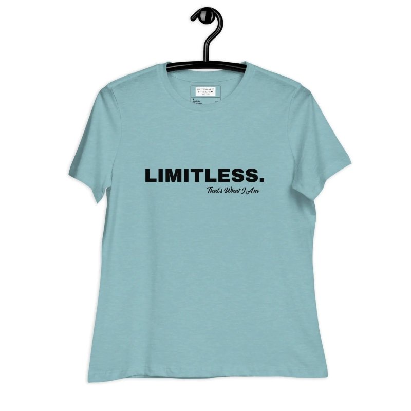 Women's T-Shirt LIMITLESS Women's Relaxed T-Shirt - Women's Relaxed T-Shirt - British D'sire