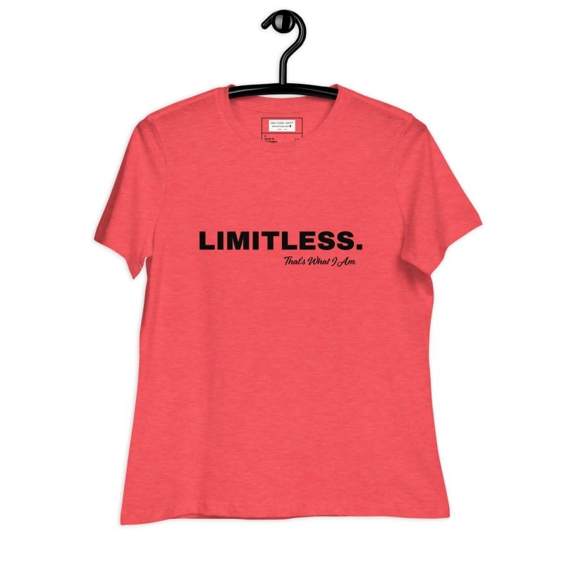 Women's T-Shirt LIMITLESS Women's Relaxed T-Shirt - Women's Relaxed T-Shirt - British D'sire