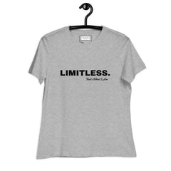 Women's T-Shirt LIMITLESS Women's Relaxed T-Shirt - Women's Relaxed T-Shirt - British D'sire