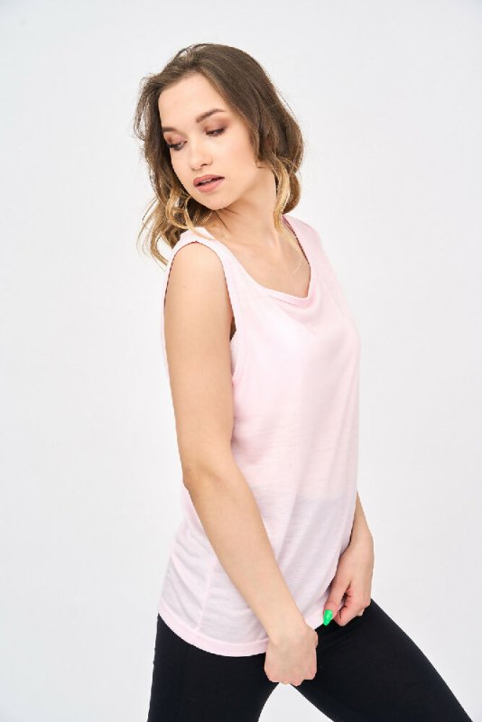 Women's Vests in Light Pink - Vests - British D'sire