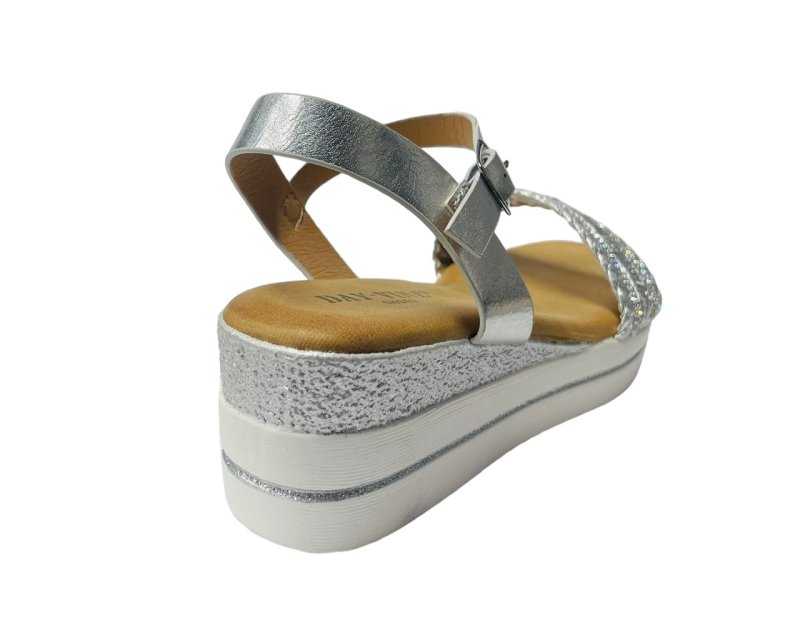 Women's Wedge Heel Ankle Strap Sandals - Sandals - British D'sire