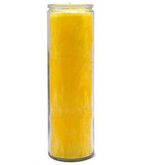 Yellow 7 Day Candle Mental Clarity, Success, Intellect, Optimism - British D'sire