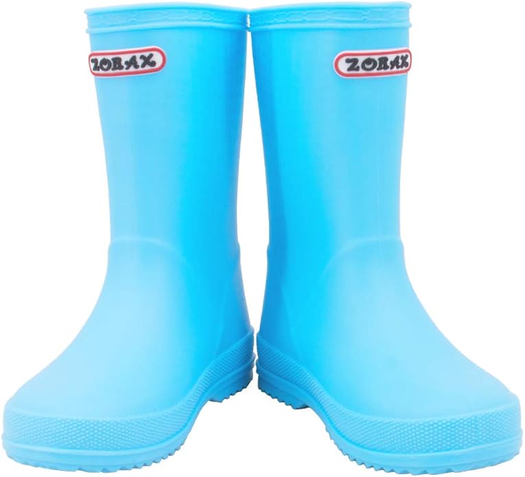 Zorax Girls Boys Waterproof Non - Slip Kids Motorbike Rain Boots Child Shoes Wellies Unisex Children Wellington Boots - Kids shoe - British D'sire