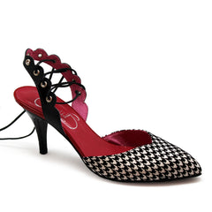 Zorilla - Houndstooth heel