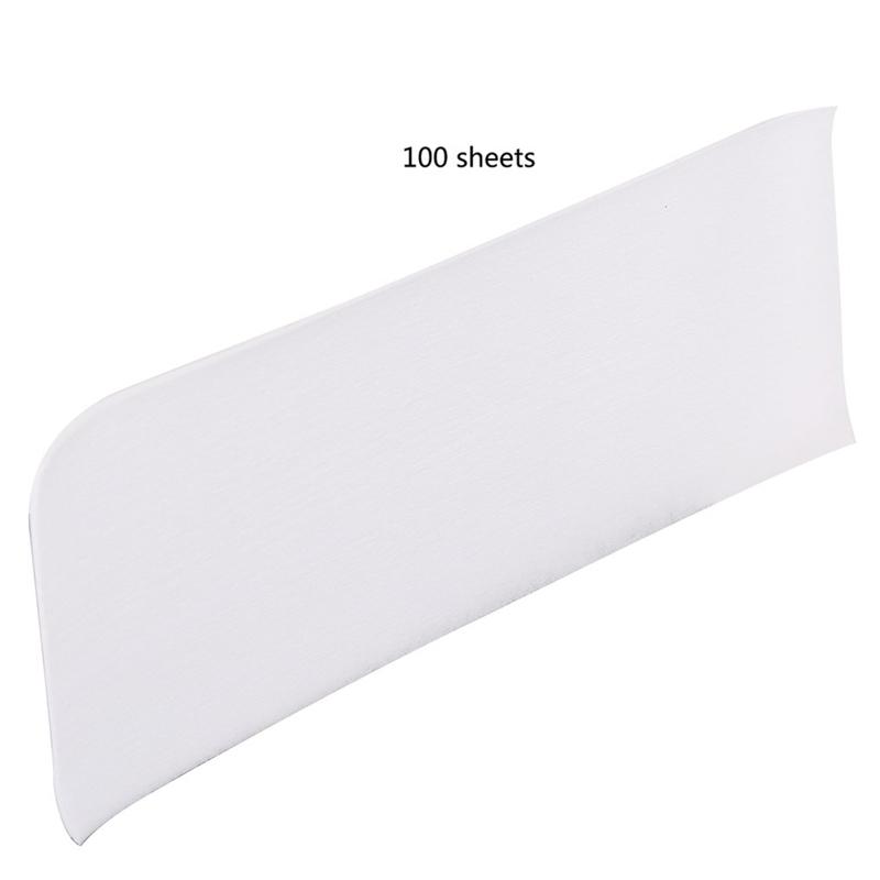 100pcs Women Men Nonwoven Hair Removal Wax Paper Body Leg Arm Hair Removal Wax Strip Paper Roll - Hair Care & Styling - British D'sire