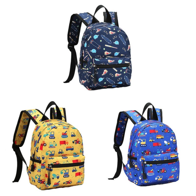 13-inch Cartoon Printing Children Schoolbag Travel Waterproof and Wear-resistant Backpack - Backpack - British D'sire