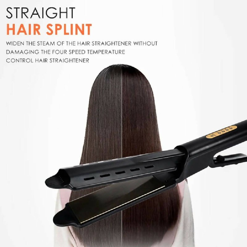 4-Speed Temperature Control Hair Straightening Clip Hair Straightener Hairdressing Tools UK Plug - Clip Hair Straightener - British D'sire