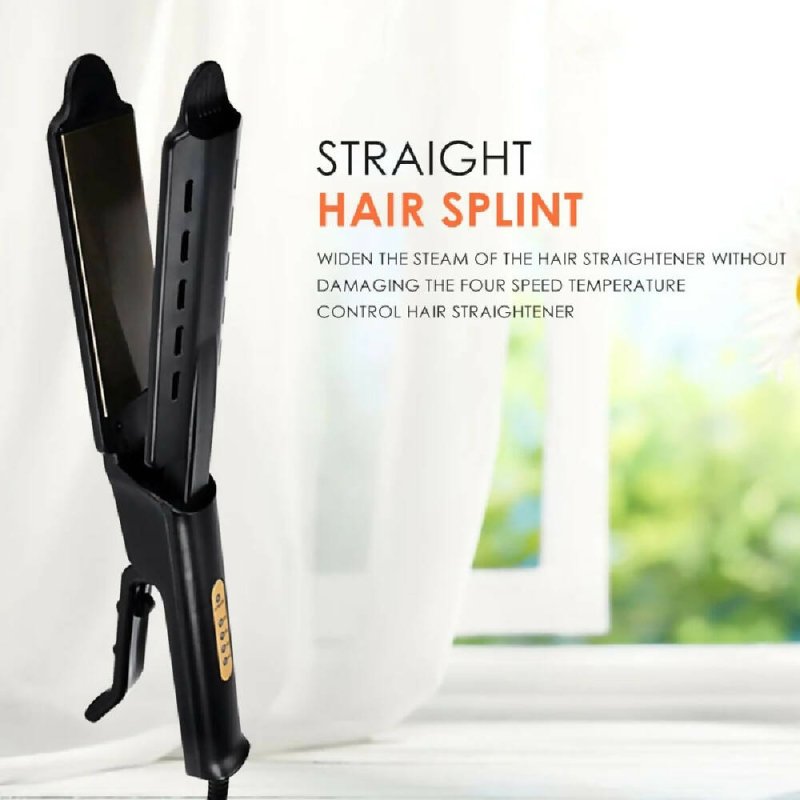 4-Speed Temperature Control Hair Straightening Clip Hair Straightener Hairdressing Tools UK Plug - Clip Hair Straightener - British D'sire