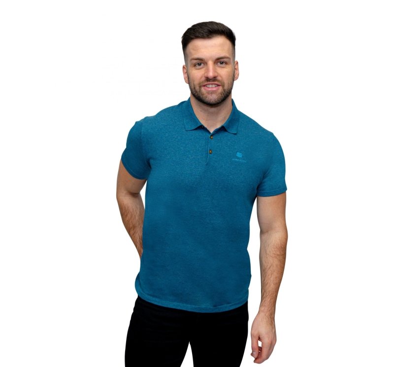 Antonio Falcone Gianni Short Sleeve Knitwear Denim - Xl - Men's T-Shirts & Shirts - British D'sire