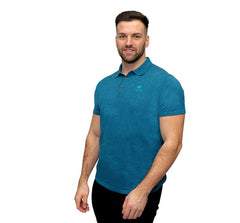 Antonio Falcone Gianni Short Sleeve Knitwear Denim - Xl - Men's T-Shirts & Shirts - British D'sire