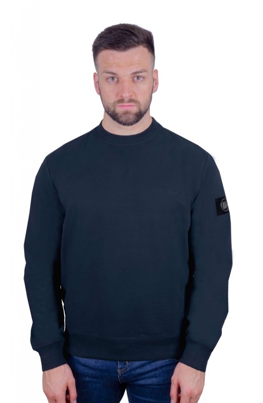 Antonio Falcone Marco Sweatshirt Navy - Men's Hoodies & Sweatshirts - British D'sire