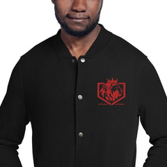 ASTONIX BLACK CHAMPION BOMBER JACKET - Men Hoodie and Sweatshirts - British D'sire