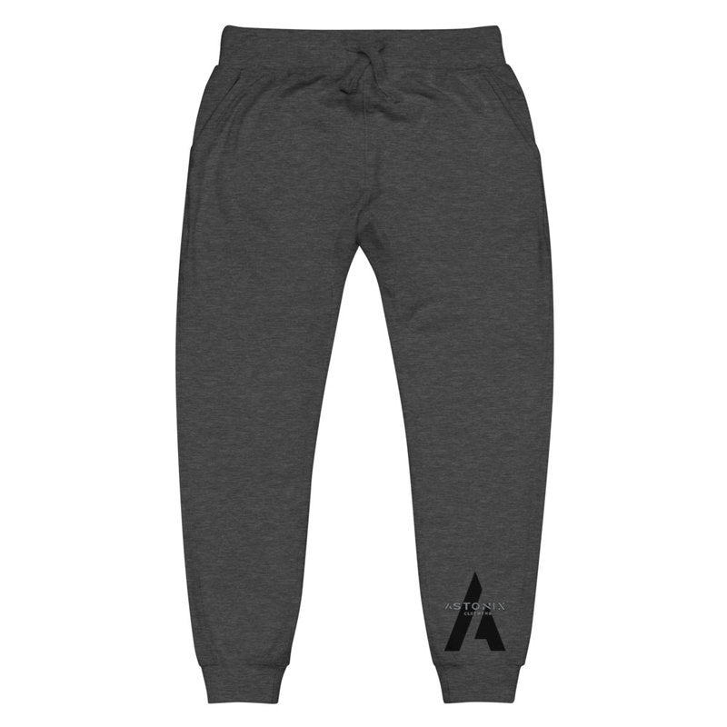 ASTONIX CHARCOAL HEATHER UNISEX FLEECE SWEATPANTS - Unisex Fleece Sweatpant - British D'sire