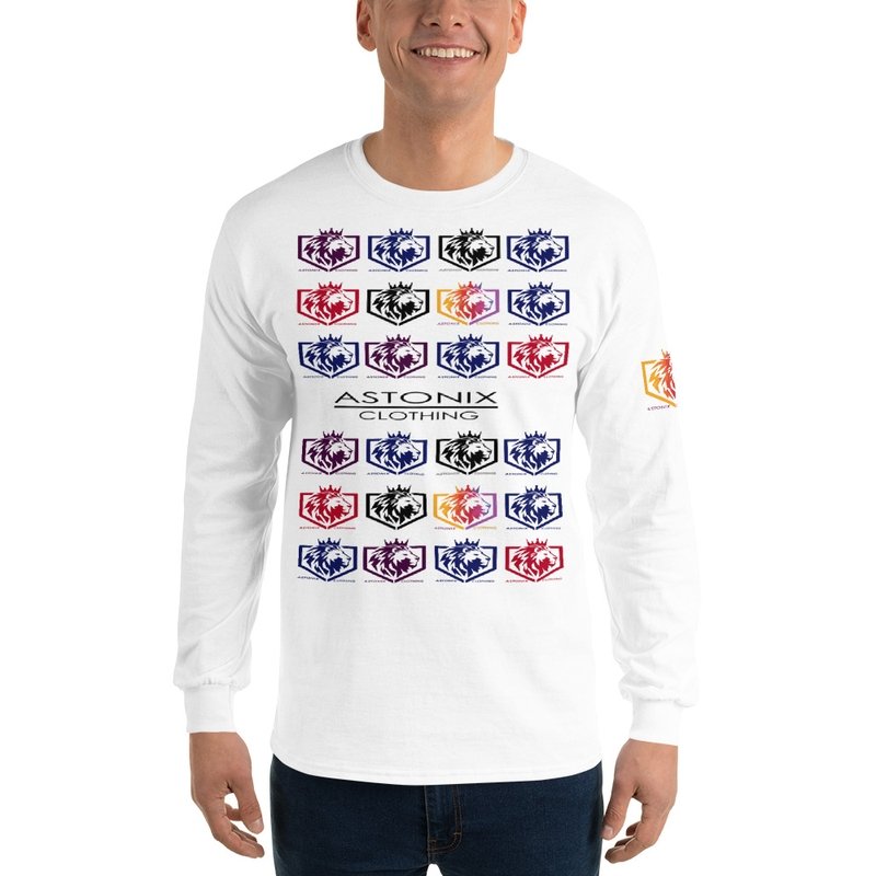 Astonix Men's Long Sleeve T-shirt | 2400 - Men's T-Shirts & Shirts - British D'sire