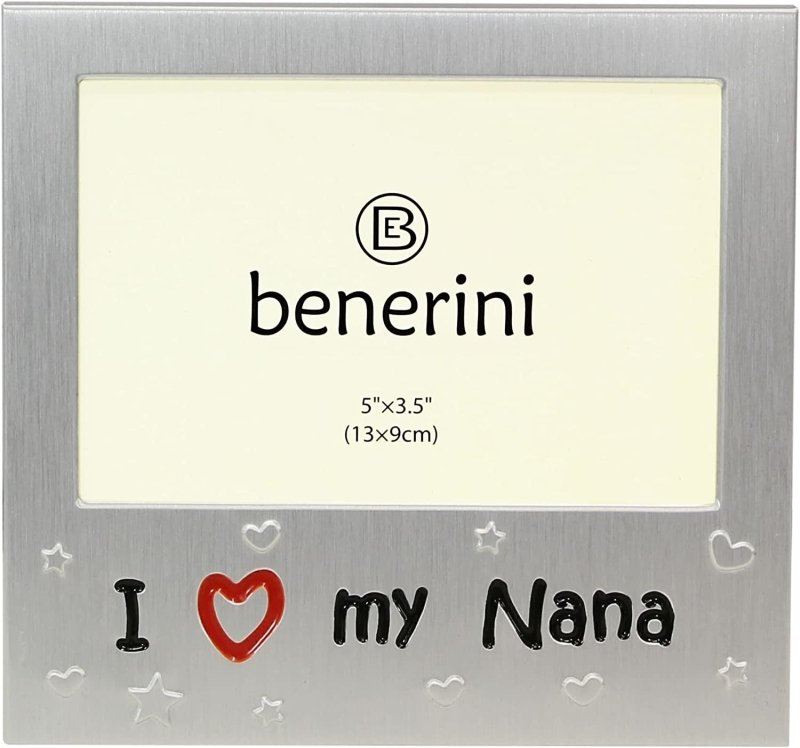 Benerini I Love My Nana ' - Photo Picture Frame Gift - 5 X 3.5 - Housings & Frames - British D'sire