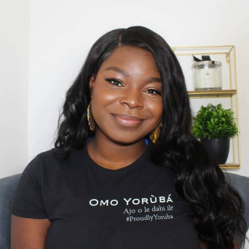 Black / White ‘Omo Yorùbá’ T-Shirt (Unisex) - T-shirts or Clothing - British D'sire