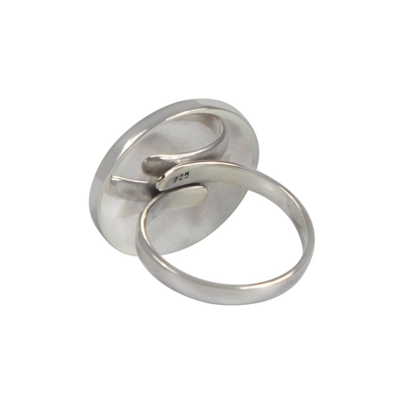 BrillIant bezel set circle ring - Rings - British D'sire