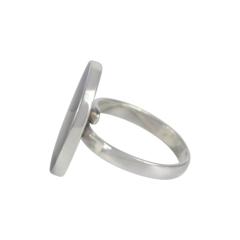 BrillIant bezel set circle ring - Rings - British D'sire