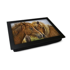 Brown Horses Lap Tray - Kitchen Tools & Gadgets - British D'sire