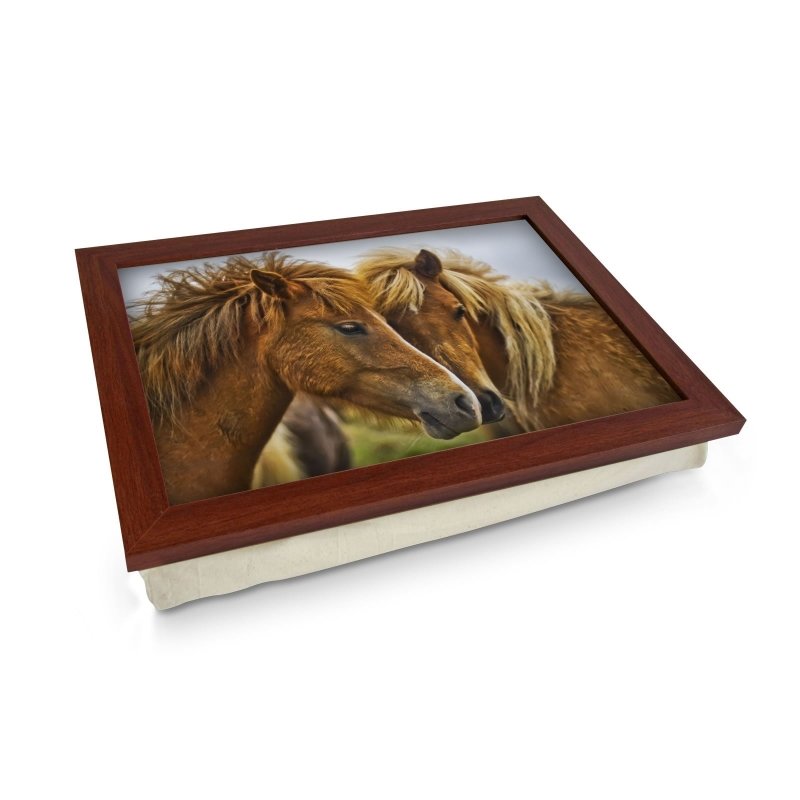 Brown Horses Lap Tray - Kitchen Tools & Gadgets - British D'sire