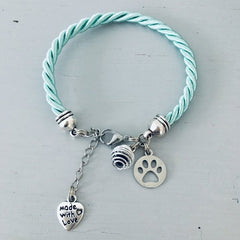 Clover Turquoise Bracelet with Dog Paw | Jewelry | Bracelets | Women's Bracelet | Turquoise Bracelet | Christmas Gift - Bracelet - British D'sire