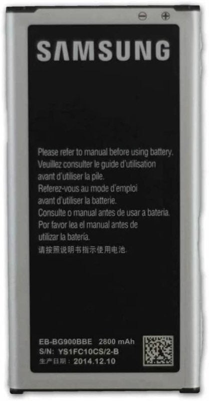 Coldbar Replacement Battery For Samsung G900F Galaxy S5 Battery Li-Ion 2800 mAh BG900BBE - Mobile Accessories - British D'sire