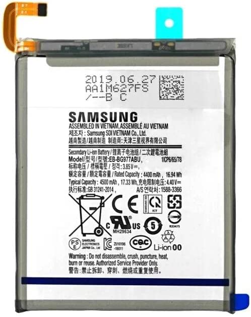 Coldbar Replacement Internal Battery For Samsung G977F Galaxy S10 5G Internal Battery EB-BG977ABU - Mobile Accessories - British D'sire