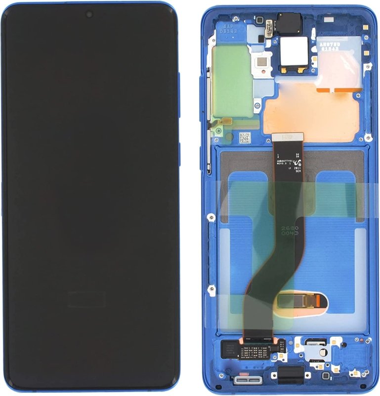 Coldbar Screen Replacement LCD for Samsung S20 Plus / S20+ Display Mobile Phone Part Digitizer Display Touch Sensor Assembly G986F G985F Blue - Mobile Accessories - British D'sire