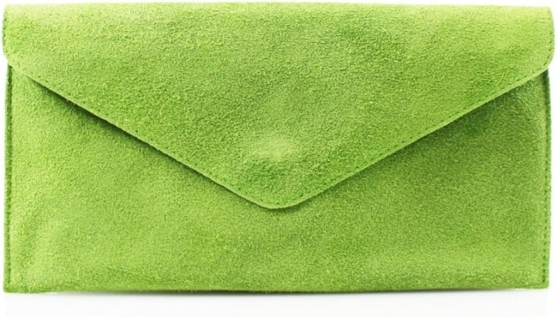 Genuine Italian Suede Leather Envelope Clutch Bags Party Wedding Purse Handbag Cross Body Bag CW01 - British D'sire