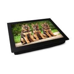 German Shepherd Puppies Lap Tray - L0580 - Kitchen Tools & Gadgets - British D'sire