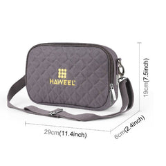 HAWEEL Messenger Shoulder Small Bag Digital Tablet Phone Warmer Storage Bag with Hand Warmer(Grey) - Warmer Storage Bag - British D'sire