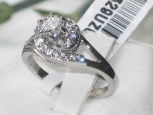 Jewellery Kingdom 1 CT Simulated Diamonds Stainless Steel Pretty Realistic Ladies Ring - Rings - British D'sire