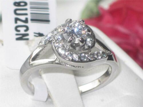 Jewellery Kingdom 1 CT Simulated Diamonds Stainless Steel Pretty Realistic Ladies Ring - Rings - British D'sire