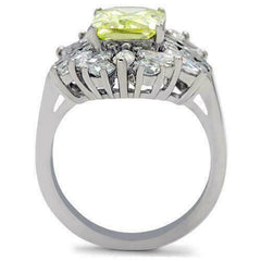 Jewellery Kingdom Citrine Ladies Emerald Cut Marquise Cocktail Cz Ring - Jewelry Rings - British D'sire