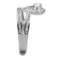 Jewellery Kingdom Ladies Cz Sterling Silver Handmade Solitaire Accents Pave 1.40 Carat Ring - Jewelry Rings - British D'sire