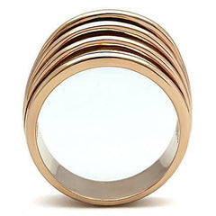 Jewellery Kingdom Ladies Dome Band Chunky 14kt No Stone Open Steel Gold Ring - Jewelry Rings - British D'sire