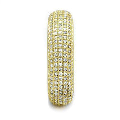 Jewellery Kingdom Ladies Full Eternity 7mm Wedding Pave Gold Ring Band - Jewelry Rings - British D'sire