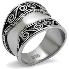 Jewellery Kingdom Ladies Silver Stainless Steel 316L Highly Polished Comfort Ring Band - Jewelry Rings - British D'sire