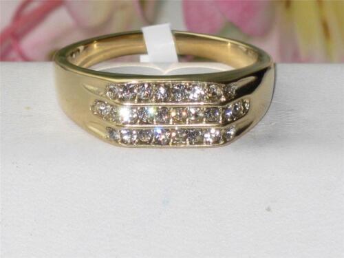 Jewellery Kingdom Mens Cubic Zirconia Pinky Signet Steel Ring (Gold) - Jewelry Rings - British D'sire