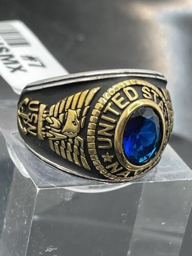 United states navy hot sale ring gold