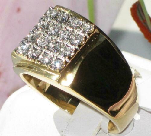 Jewellery Kingdom Mens Signet Steel Pinky Gold Ring - Jewelry Rings - British D'sire