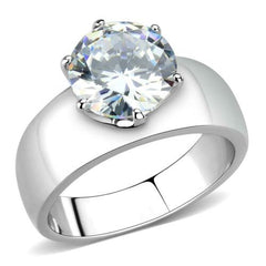 Jewellery Kingdom Solitaire Engagement Ring Cz Silver 3 Carat - Jewelry Rings - British D'sire