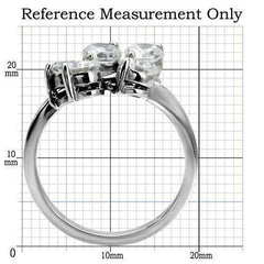 Jewellery Kingdom Solitaires Cubic Zirconia Ladies Silver Ring - Jewelry Rings - British D'sire