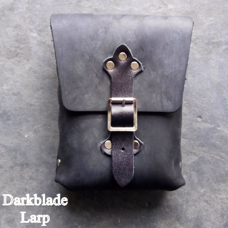 Leather Belt Pouch - Bags & Accessories - British D'sire