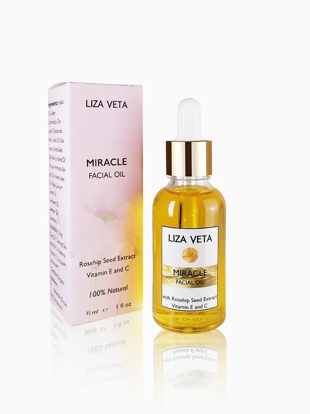 Liza Veta Miracle Facial Oil Organic 15ml - Face Care - British D'sire