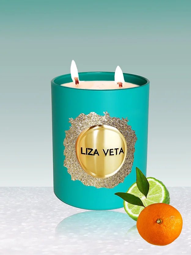 Liza Veta Sweet Orange & Bergamot Candle - Candles & Lanterns - British D'sire