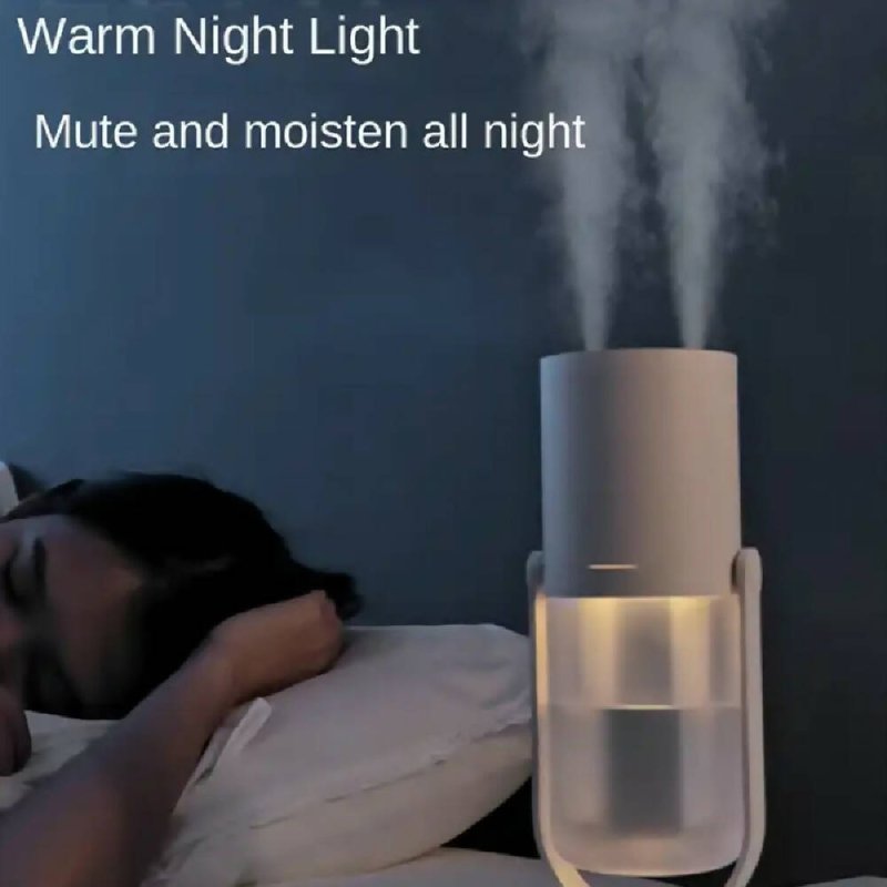 S07 Multi-mode Wireless Double Jet Humidifier (White) - Humidifier - British D'sire