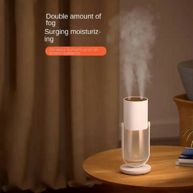 S07 Multi-mode Wireless Double Jet Humidifier (White) - Humidifier - British D'sire