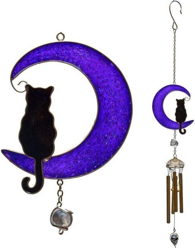 SD Gifts Windchime, Black - British D'sire